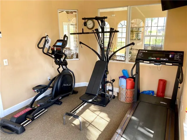 View of exercise area