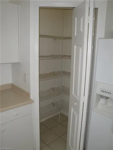 Walk in pantry.