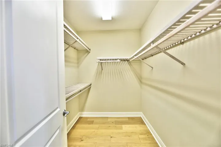 Master closet