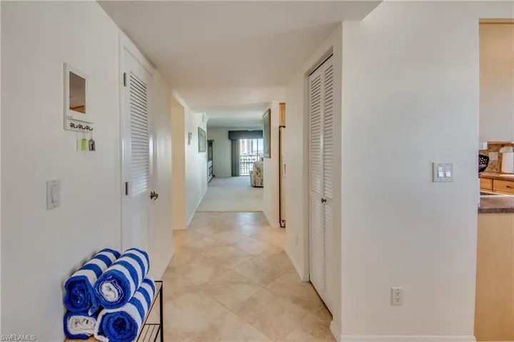 Entry from front door