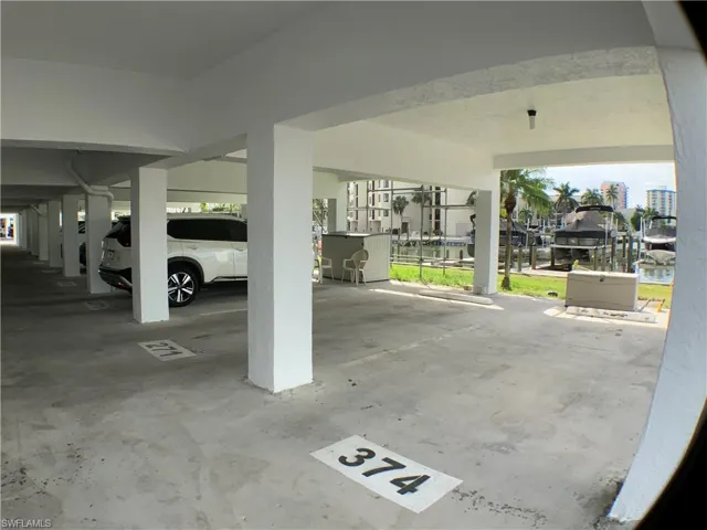 One under building park spot comes with this unit