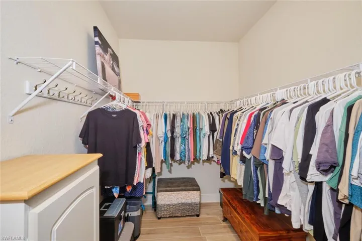 Huge walk-in closet