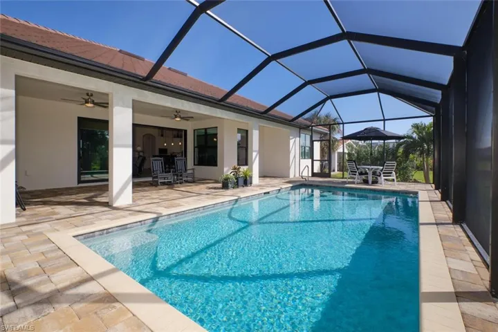 Pool Area is all Pavers
