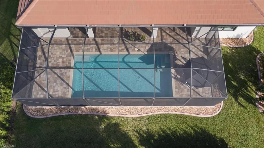 Aerial view of Pool