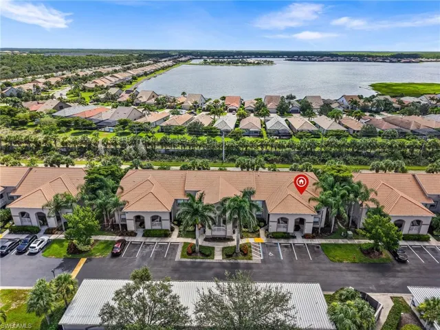 Aerial Front View of 19991 Barletta Lane #1926