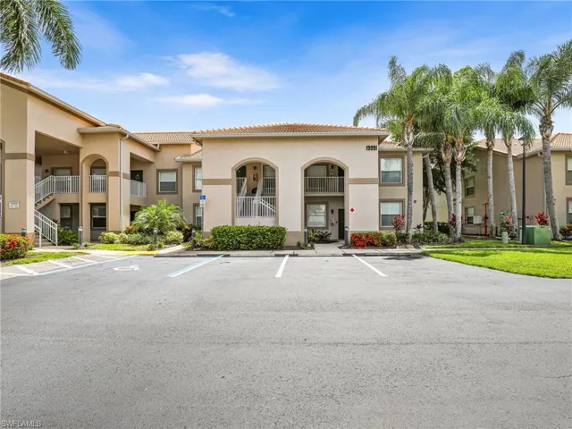 Front View of 19991 Barletta Lane #1926 and Guest Parking