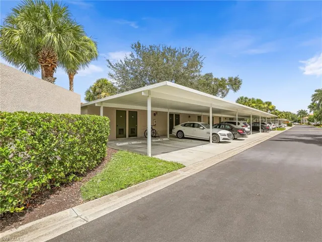 Carport Covered Parking Spot & Storage Closet