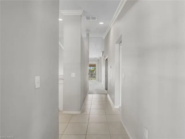 Tiled Front Hallway