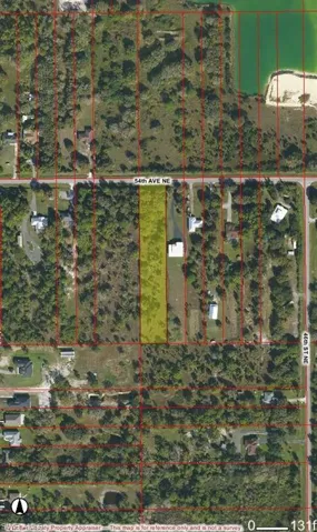Property Appraiser Map. Illustrating the property's boundaries and surrounding parcels