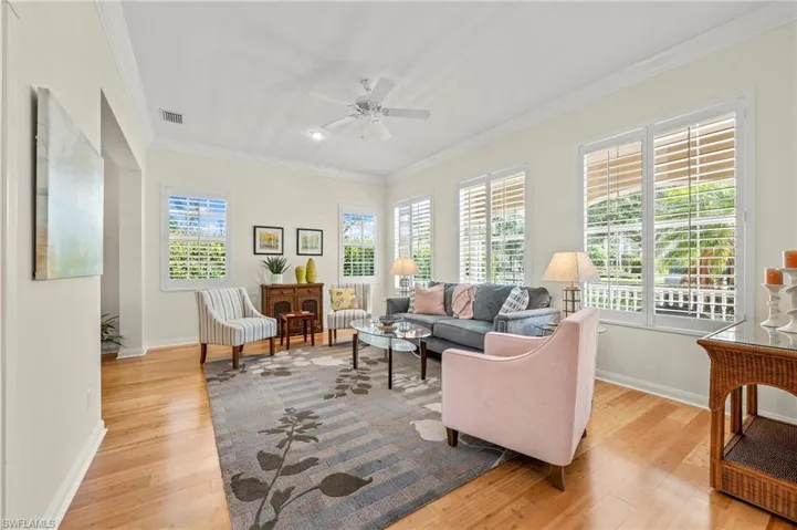 28100 Cetation Way Bonita Springs FL - Formal living at fromt of home