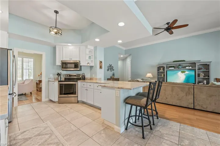 28100 Cetation Way Bonita Springs FL - Opened kitchen layout