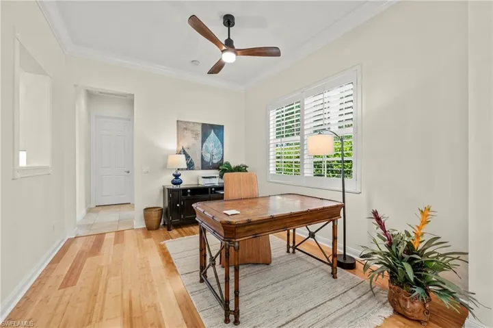 28100 Cetation Way Bonita Springs FL - Formal dining being used as a study
