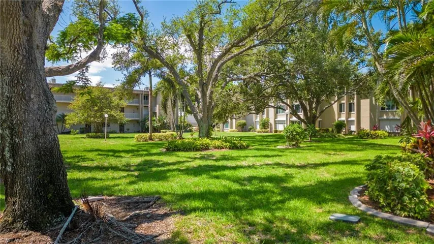 Lush greenspace