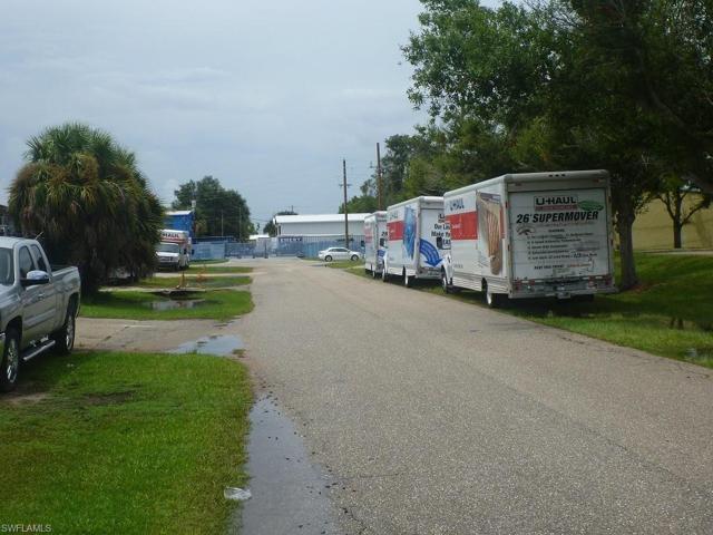 Rear street access from Industrial Lane