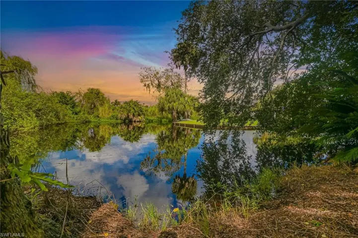 Sunsets at the pond are mesmerizing and soothe the soul after a long day.