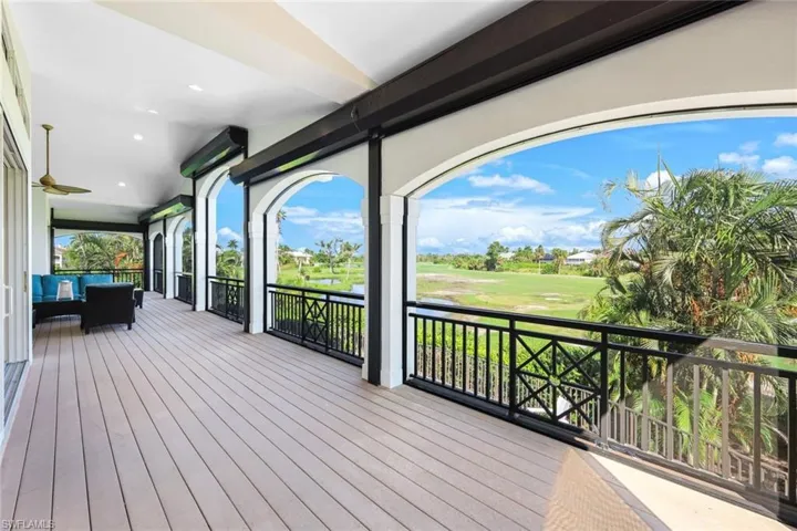 View of deck