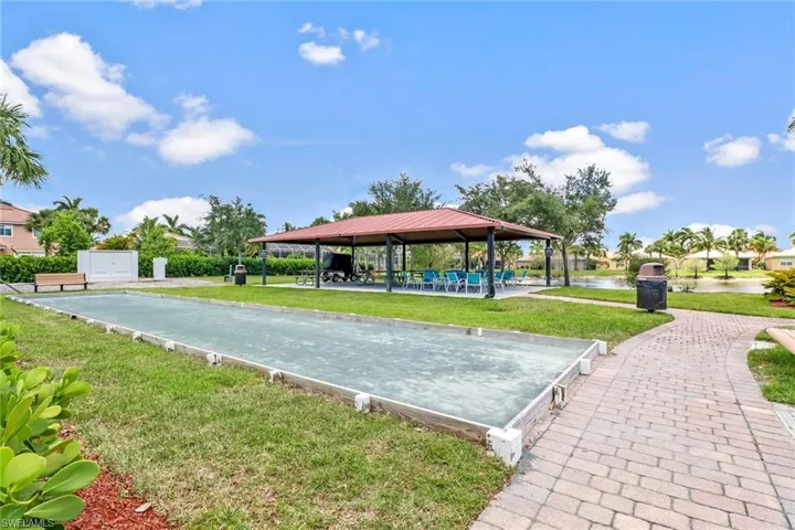 bocce court