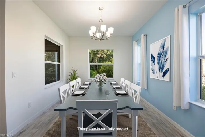 Plenty of room for everyone around the table