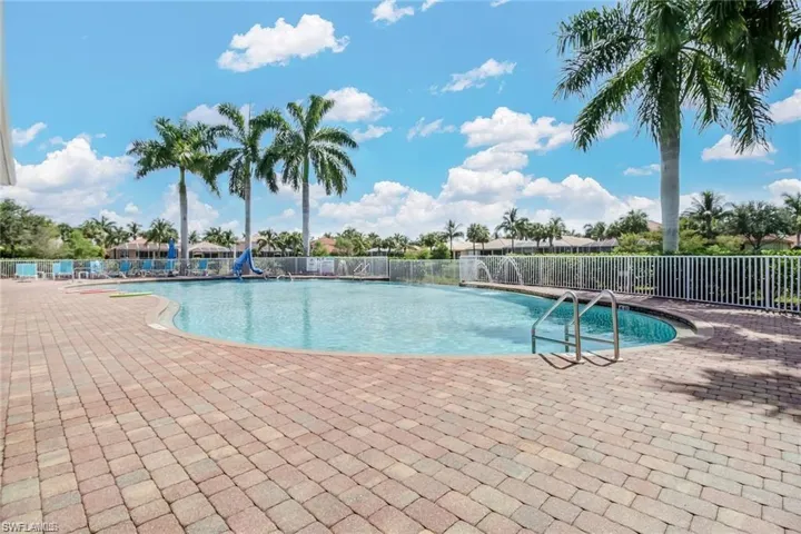 main pool is heated and plenty of covered space and space for sunning