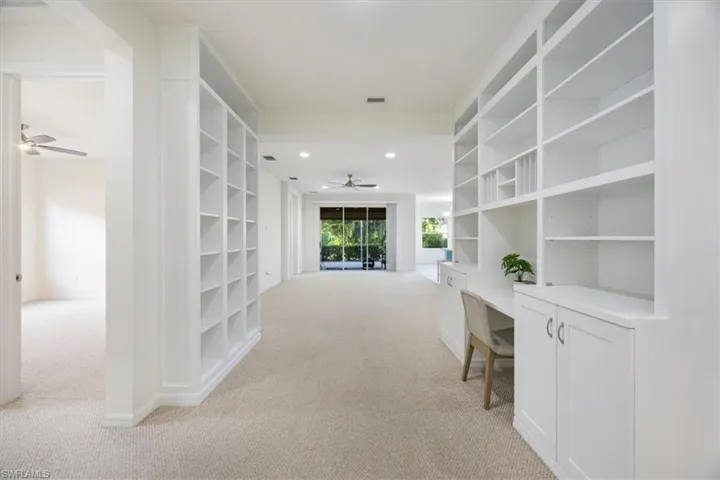Have the kids nearby doing homework, plenty of storage to manage the household information and finances, this space is an added luxury!