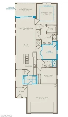 Floor plan with structurals
