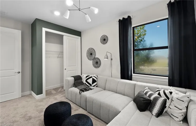 Photo of furnished model, options may vary.