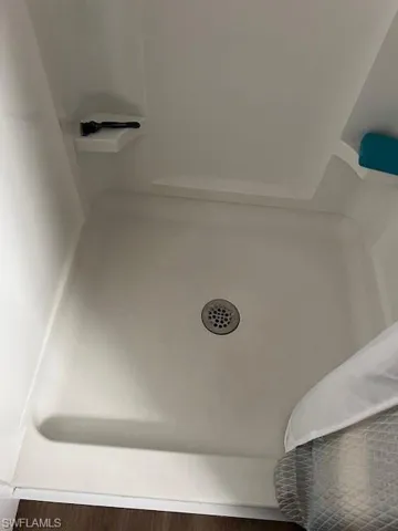 Bathroom featuring a shower