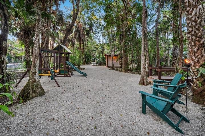 Outside sitting area