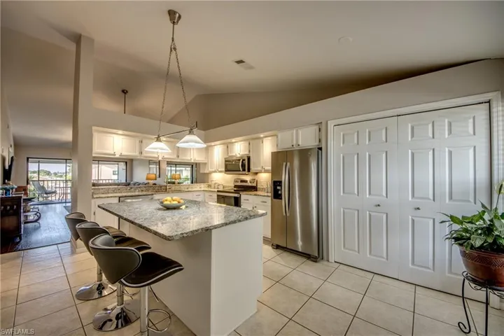Gourmet kitchen with large pantry