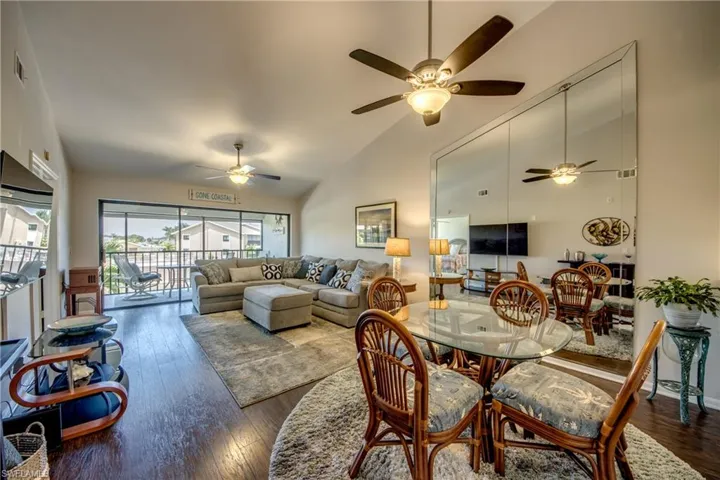 Light, open floor plan