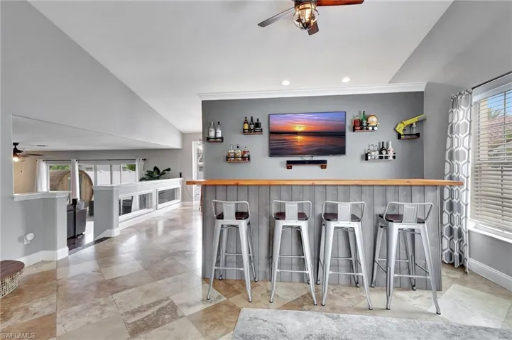 Entertain your friends and family at your own bar.