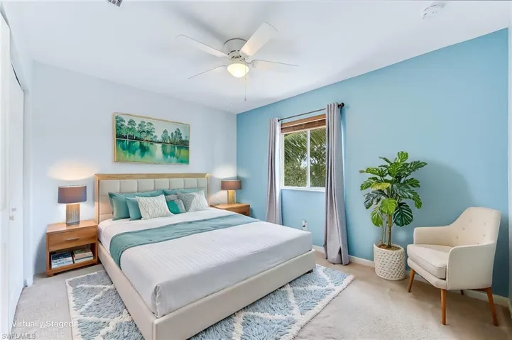 STAGED BEDROOM