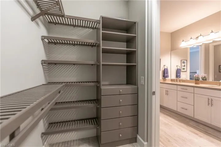 Primary Walk in Closet