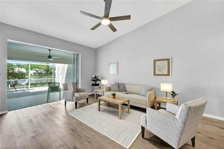 What  view from this partially furnished home!
