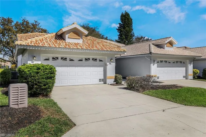 Twin villa, newer roof