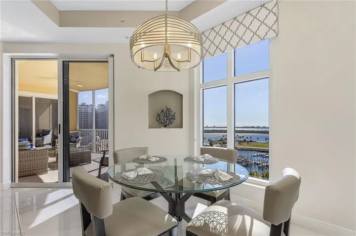 Informal dining area
