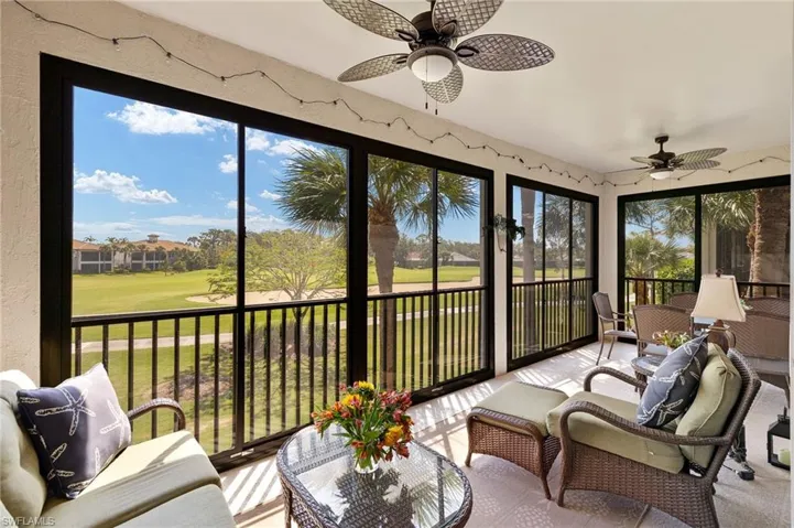 Lanai with Lexan sliders turns this into an all season room.