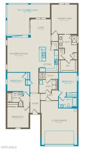 Floor plan with structurals