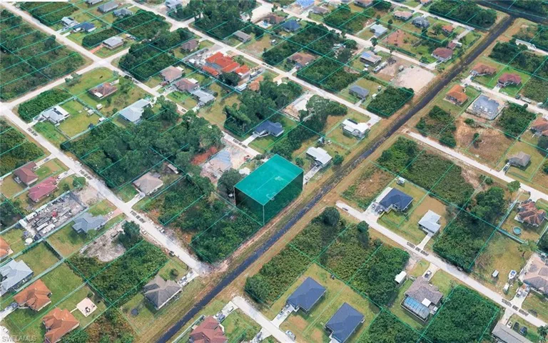 Map / location with property boundaries highlighted