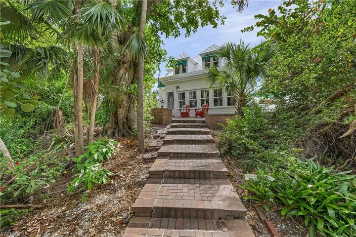 View of front of home with french doors
