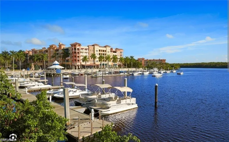 Dock featuring a water view