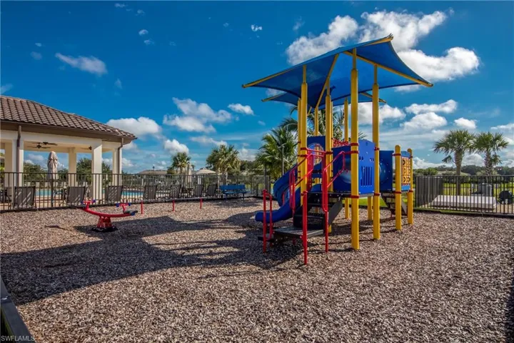 View of community jungle gym