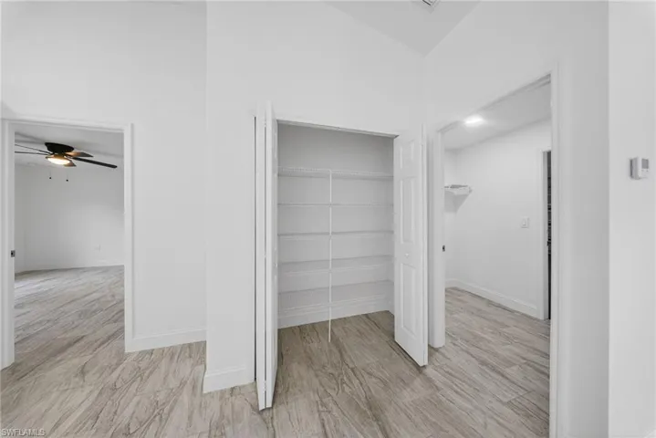 View of closet
