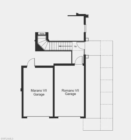 Garage Plan - Additional Highlights Include: laundry room sink, crown molding, shower in place of tub in the secondary bath, and all appliances included