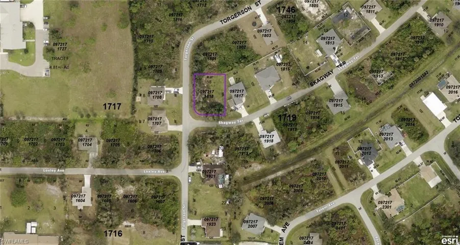 Map location