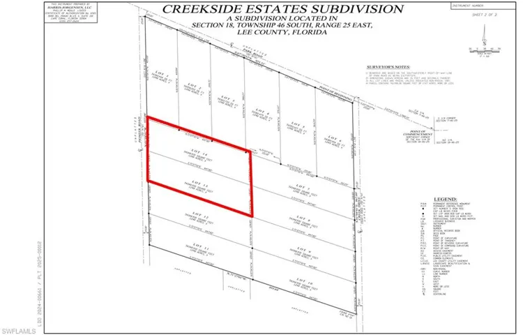 Lots 14 and 13 combine to an incredible 2.5 acres opportunity!