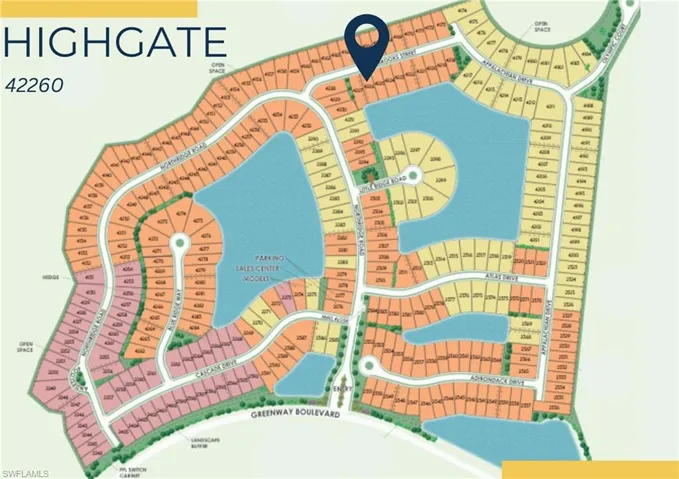 Northridge Site Map