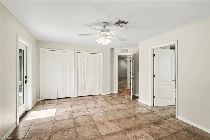 Oversized primary bedroom