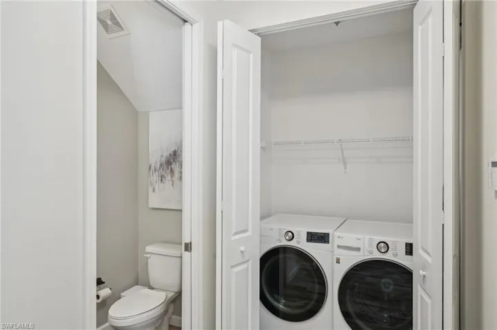 Laundry and Guest Half Bath