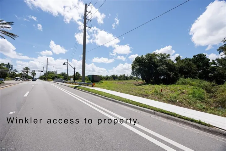 Access point from Winkler Ave